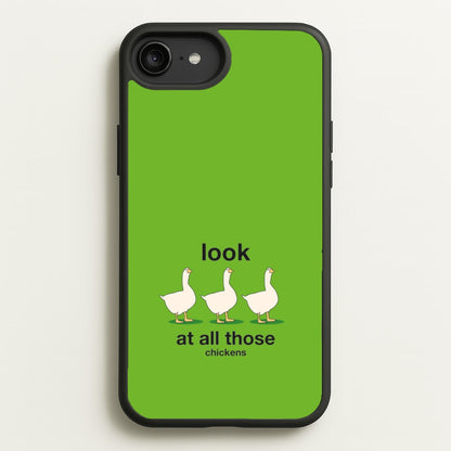 Look At All Those Chickens - Memes  - Memes Phone Case for iPhone 6 Plus / 7 Plus / 8 Plus