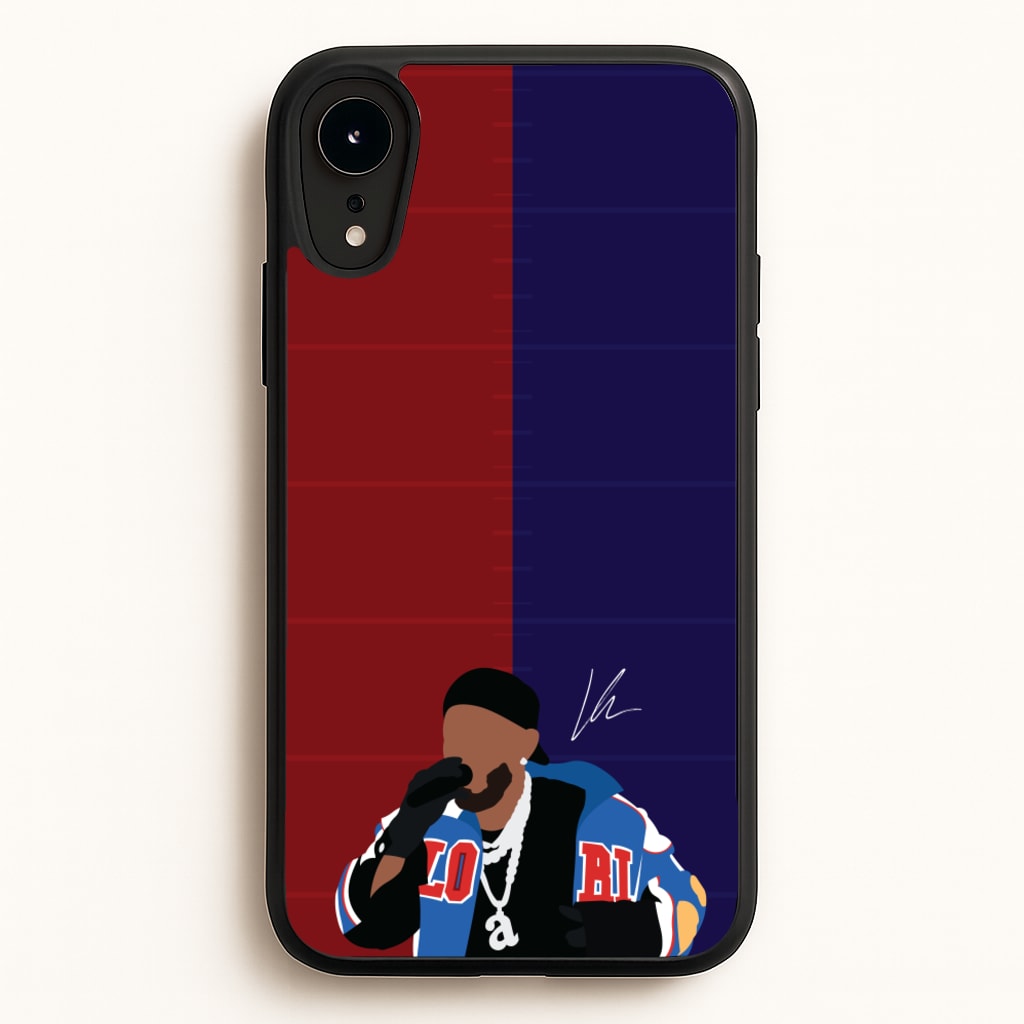 Kendrick Signature  - Memes Phone Case for iPhone XR