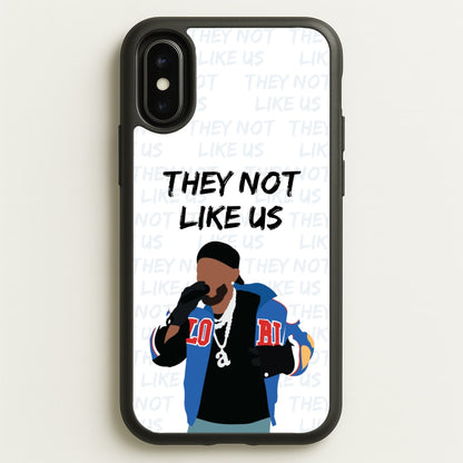 They Not Like Us  - Memes Phone Case for iPhone X / XS