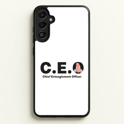 Chief Entanglement Officer  - TikTok Trends Phone Case for Galaxy A34