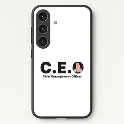 Chief Entanglement Officer  - TikTok Trends Phone Case for Galaxy S25
