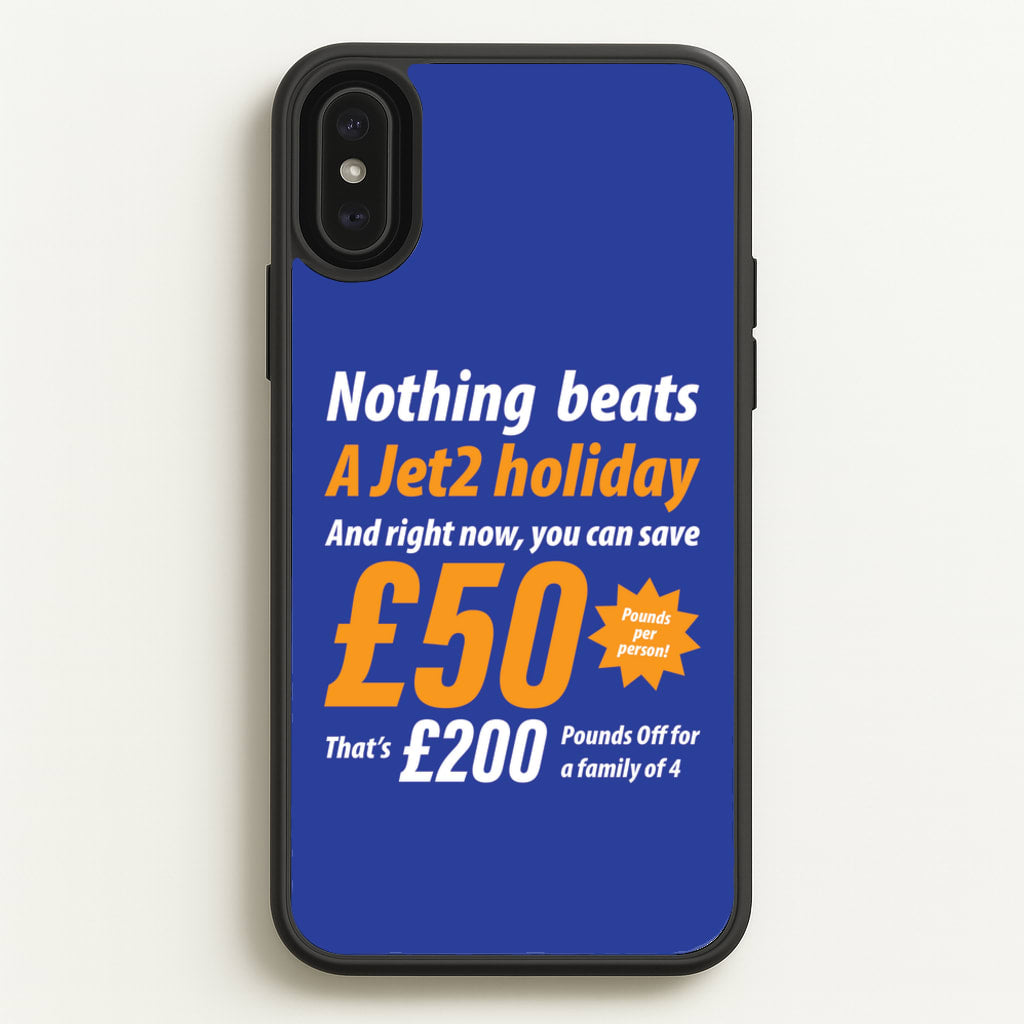 Nothing Beats A Jet Holiday  - TikTok Trends Phone Case for iPhone XS Max