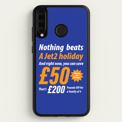 Nothing Beats A Jet Holiday  - TikTok Trends Phone Case for Huawei P30 Lite