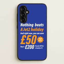 Nothing Beats A Jet Holiday  - TikTok Trends Phone Case for Galaxy A54