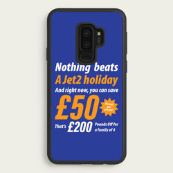 Nothing Beats A Jet Holiday  - TikTok Trends Phone Case for Galaxy S9 Plus