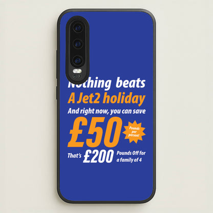Nothing Beats A Jet Holiday  - TikTok Trends Phone Case for Huawei P30