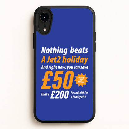 Nothing Beats A Jet Holiday  - TikTok Trends Phone Case for iPhone XR