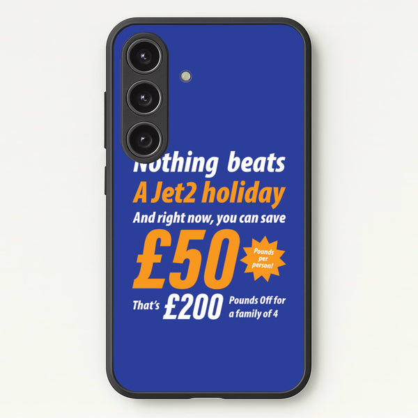Nothing Beats A Jet Holiday  - TikTok Trends Phone Case for Galaxy S24
