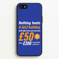 Nothing Beats A Jet Holiday  - TikTok Trends Phone Case for iPhone 5 / 5s / SE 2016