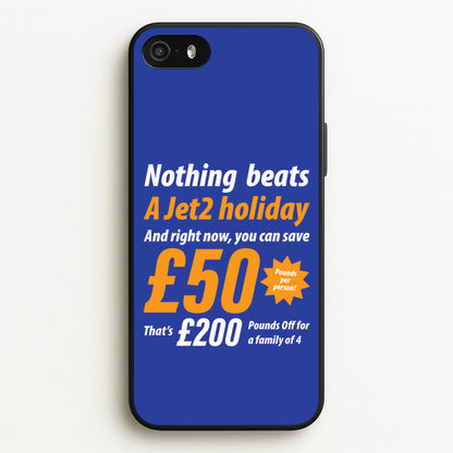 Nothing Beats A Jet Holiday  - TikTok Trends Phone Case for iPhone 5 / 5s / SE 2016