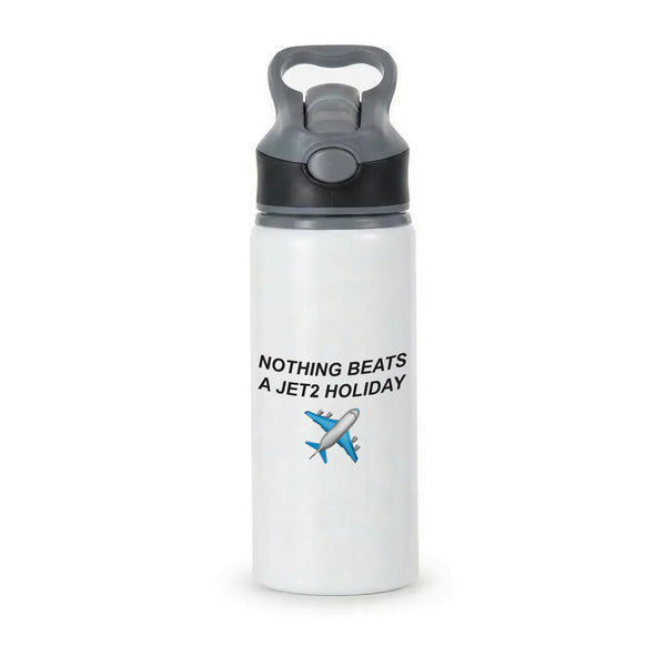 Nothing Beats A Holiday Active Water Bottle - Black