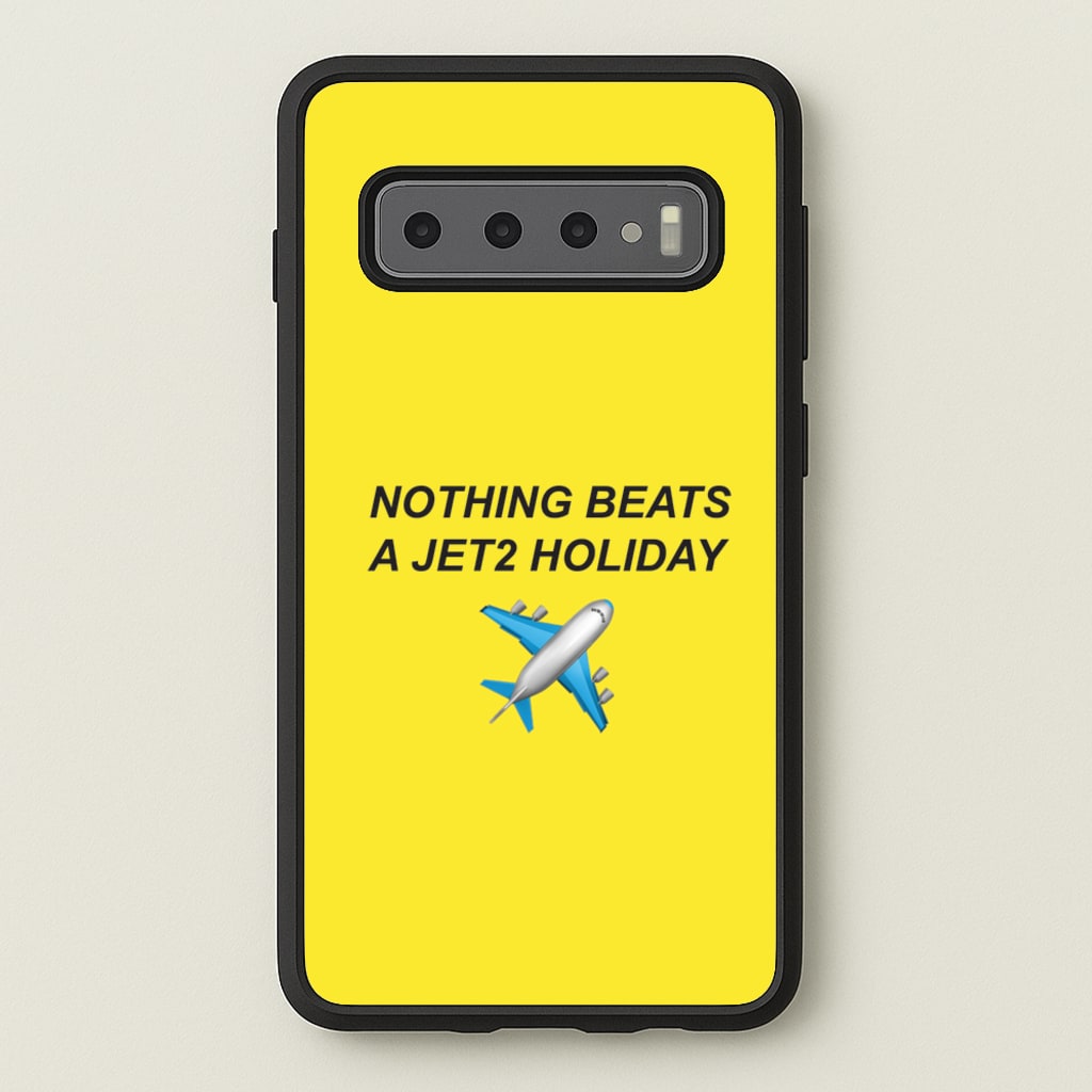 Nothing Beats A Holiday  - TikTok Trends Phone Case for Galaxy S10