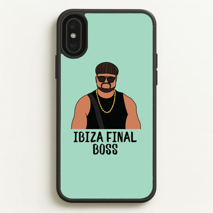 Ibiza Final Boss  - Memes Phone Case for iPhone XS Max