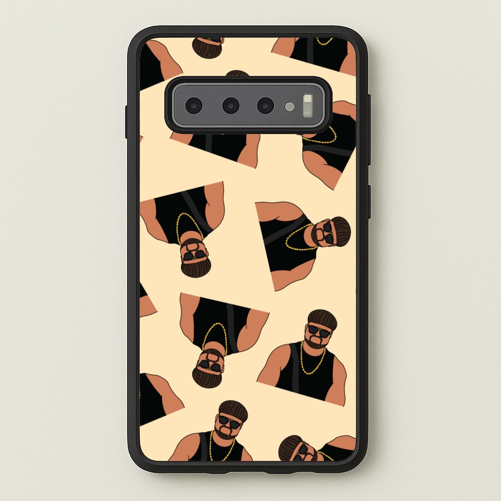 Ibiza Final Boss Pattern  - Memes Phone Case for Galaxy S10