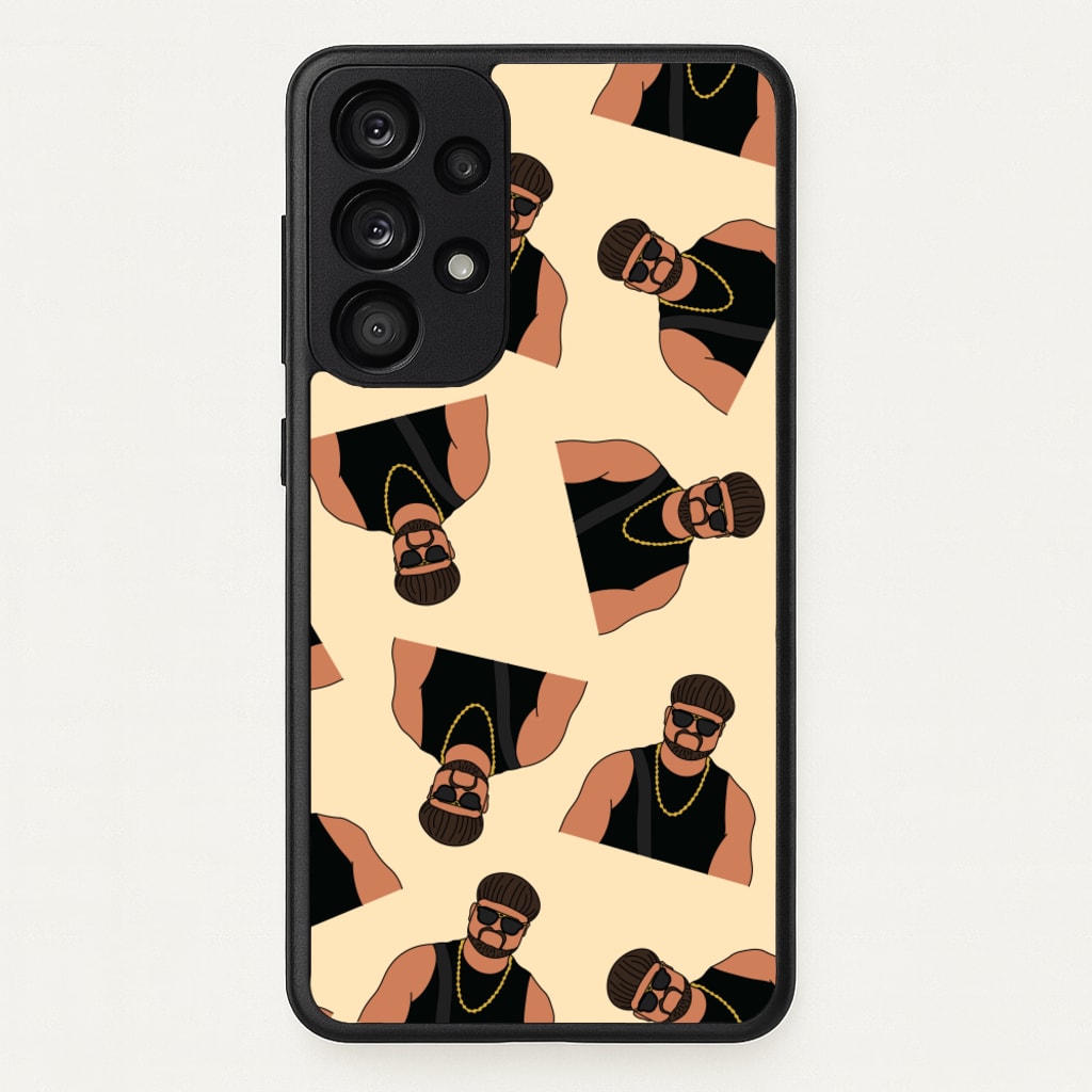 Ibiza Final Boss Pattern  - Memes Phone Case for Galaxy A53