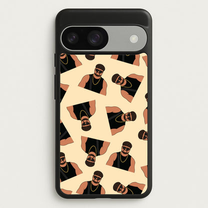 Ibiza Final Boss Pattern  - Memes Phone Case for Google Pixel 9 / 9 Pro