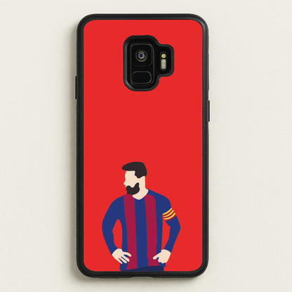 Messi Barca  - Messi Phone Case for Galaxy S9