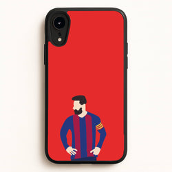 Messi Barca  - Messi Phone Case for iPhone XR