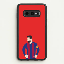 Messi Barca  - Messi Phone Case for Galaxy S10e