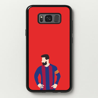 Messi Barca  - Messi Phone Case for Galaxy S8 Plus