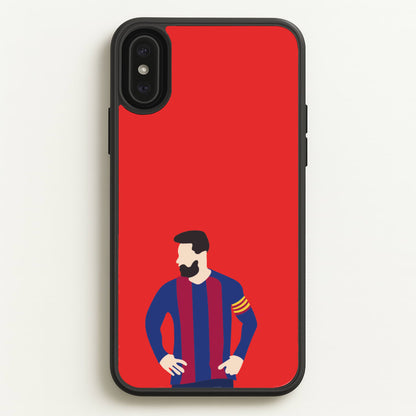 Messi Barca  - Messi Phone Case for iPhone XS Max