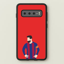 Messi Barca  - Messi Phone Case for Galaxy S10