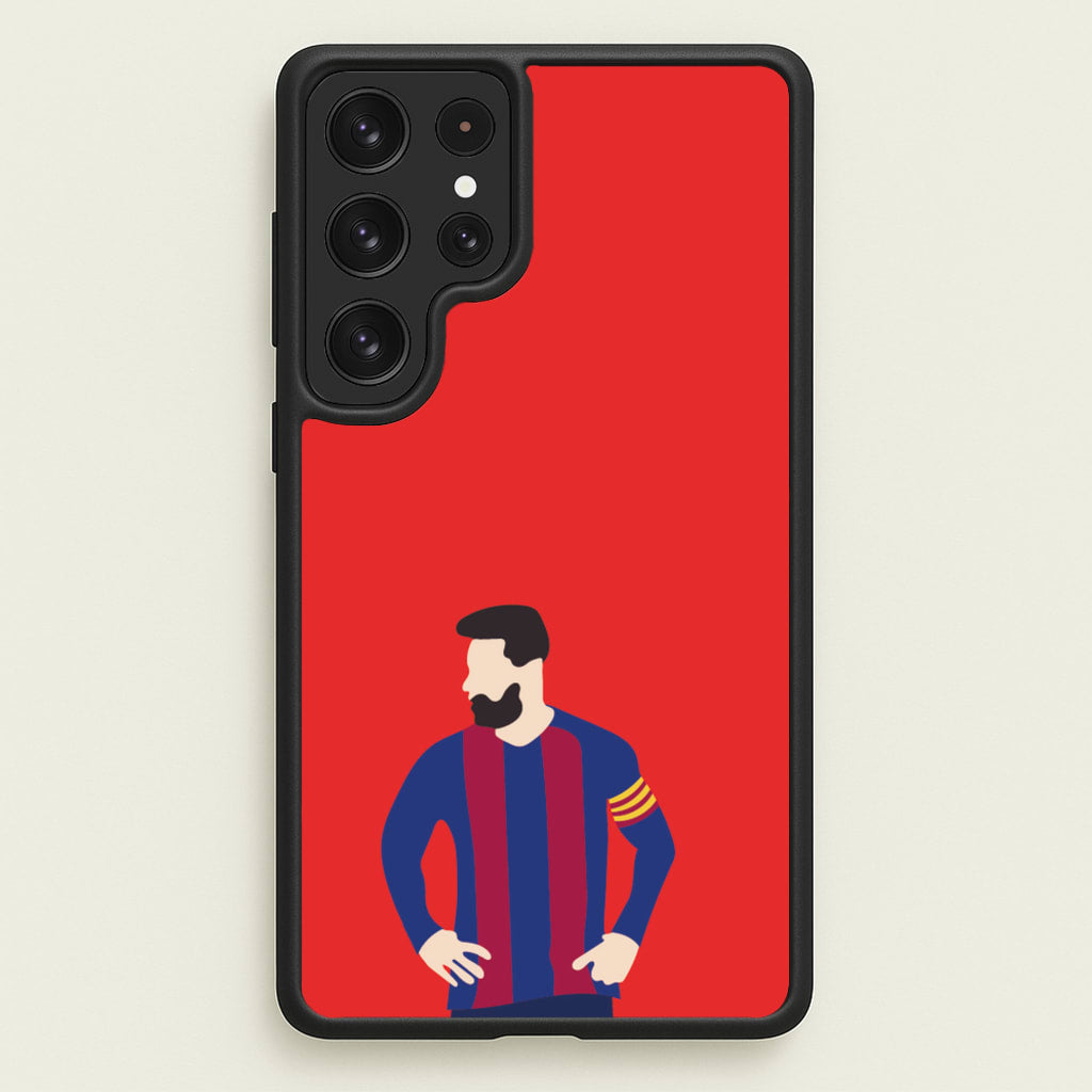 Messi Barca  - Messi Phone Case for Galaxy S22 Ultra