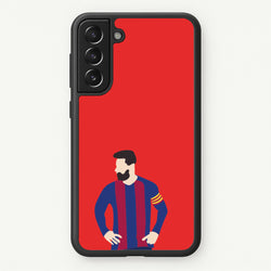 Messi Barca  - Messi Phone Case for Galaxy S21FE