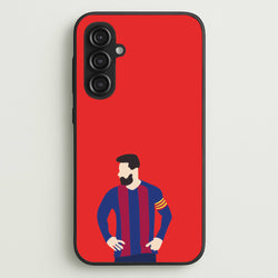 Messi Barca  - Messi Phone Case for Galaxy S23FE