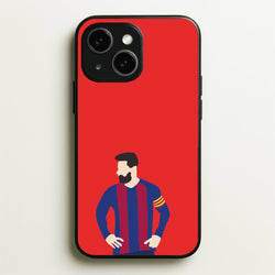 Messi Barca  - Messi Phone Case for iPhone 15 Plus