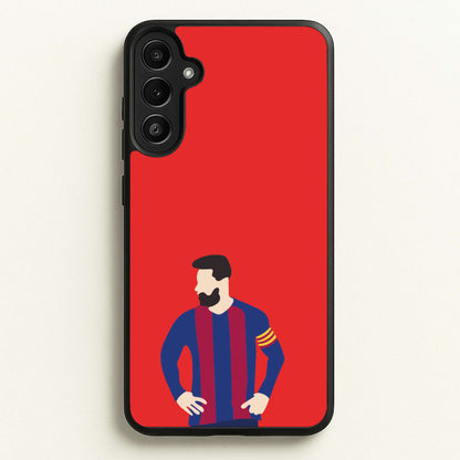 Messi Barca  - Messi Phone Case for Galaxy A34