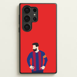 Messi Barca  - Messi Phone Case for Galaxy S25 Ultra
