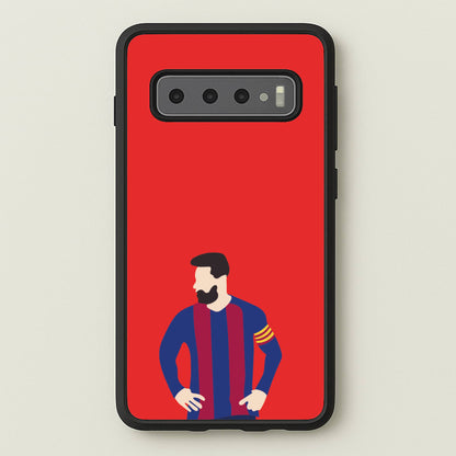 Messi Barca  - Messi Phone Case for Galaxy S10 Plus
