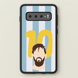 Number 10 - Messi  - Messi Phone Case for Galaxy S10