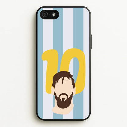 Number 10 - Messi  - Messi Phone Case for iPhone 5 / 5s / SE 2016