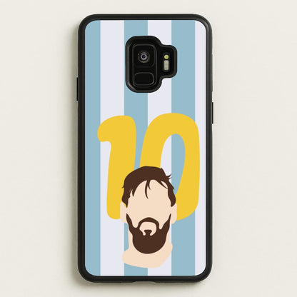 Number 10 - Messi  - Messi Phone Case for Galaxy S9
