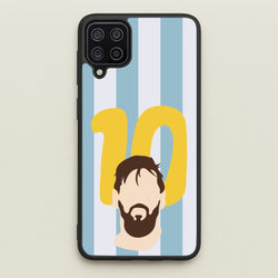 Number 10 - Messi  - Messi Phone Case for Galaxy A12