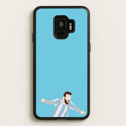 Goal - Messi  - Messi Phone Case for Galaxy S9