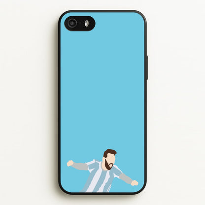 Goal - Messi  - Messi Phone Case for iPhone 5 / 5s / SE 2016