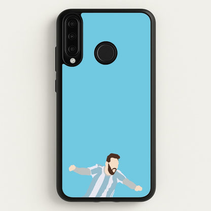 Goal - Messi  - Messi Phone Case for Huawei P30 Lite