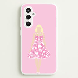 Pink Dress - Margot  - Margot Robbie Phone Case for Galaxy S23FE