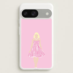Pink Dress - Margot  - Margot Robbie Phone Case for Google Pixel 9 / 9 Pro