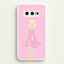 Pink Dress - Margot  - Margot Robbie Phone Case for Galaxy S10e
