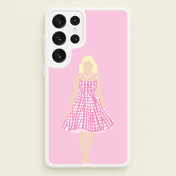 Pink Dress - Margot  - Margot Robbie Phone Case for Galaxy S23 Ultra