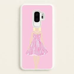 Pink Dress - Margot  - Margot Robbie Phone Case for Galaxy S9 Plus