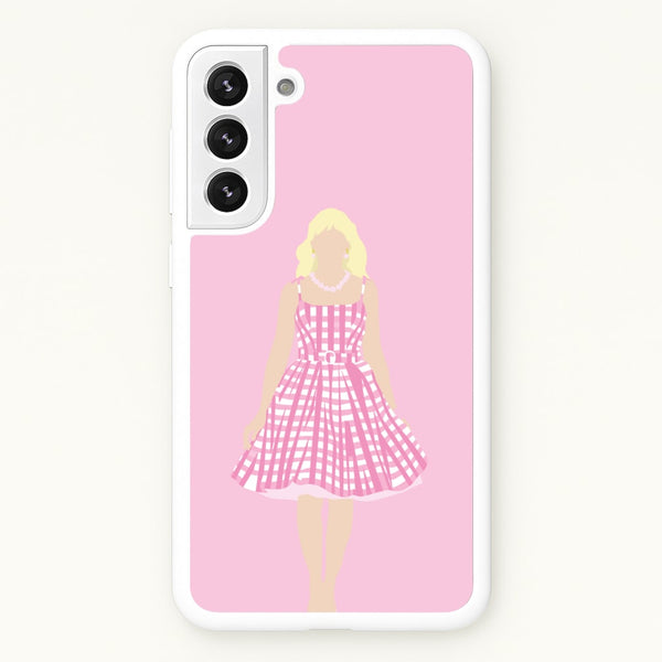 Pink Dress - Margot  - Margot Robbie Phone Case for Galaxy S21 Plus