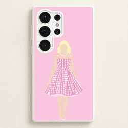 Pink Dress - Margot  - Margot Robbie Phone Case for Galaxy S25 Ultra