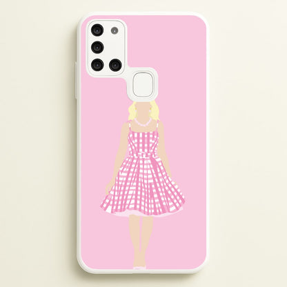 Pink Dress - Margot  - Margot Robbie Phone Case for Galaxy A21s