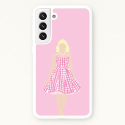 Pink Dress - Margot  - Margot Robbie Phone Case for Galaxy S21FE