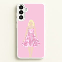 Pink Dress - Margot  - Margot Robbie Phone Case for Galaxy A34